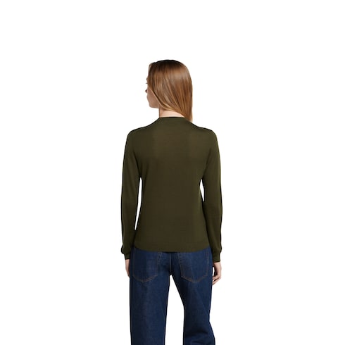 Cardigan in seta e cashmere