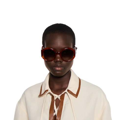 Round frame sunglasses