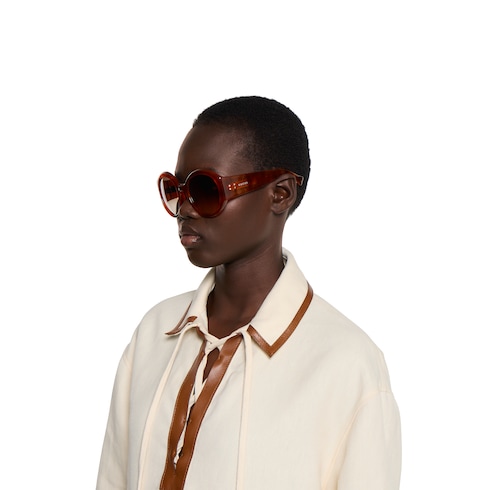 Round frame sunglasses