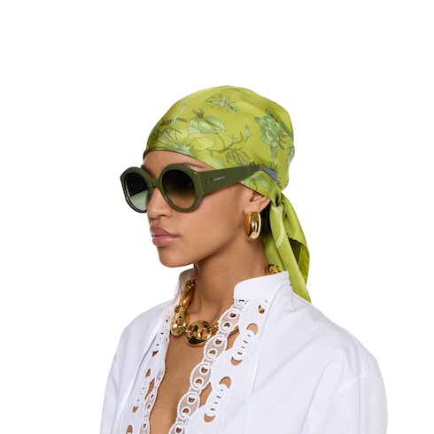 Round frame sunglasses