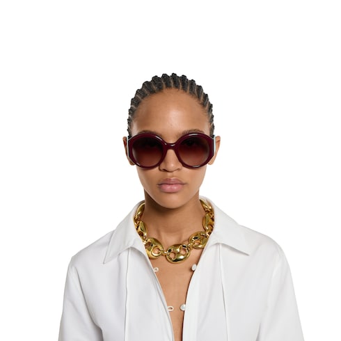 Round frame sunglasses