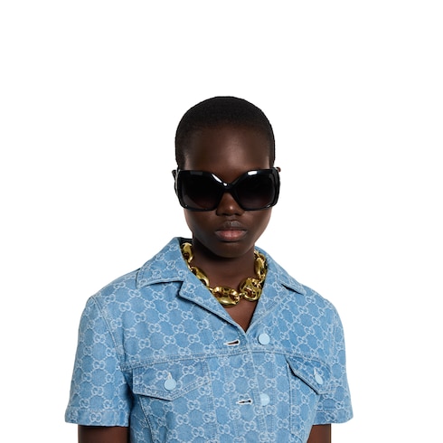 Lunettes de soleil carrées