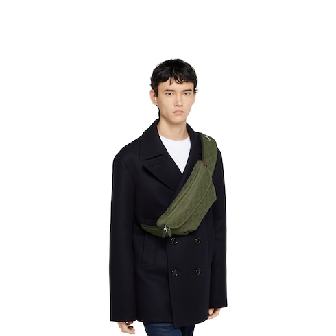 GG canvas large belt bag 