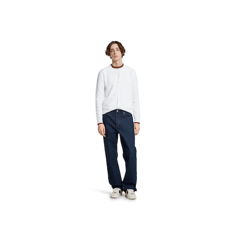 Cotton jersey T-shirt with embroidery