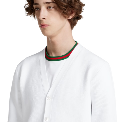 Cotton jersey T-shirt with embroidery Detail 5