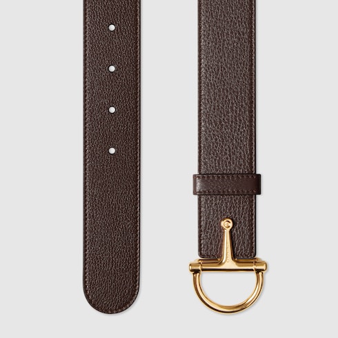 Belt with half-Horsebit buckle Detail 2