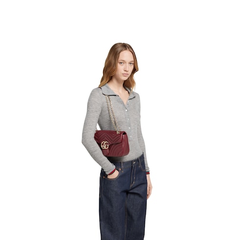 Bolso de hombro GG Marmont tamaño mediano