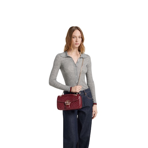 Bolso de hombro GG Marmont tamaño mediano