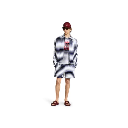 T-shirt in jersey di cotone stampato