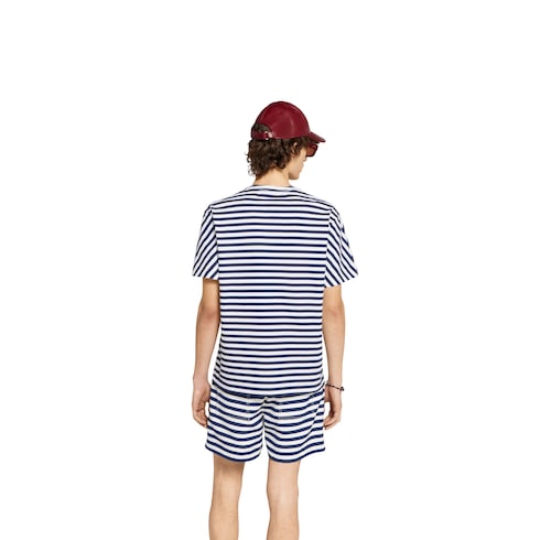 Camiseta de punto de algodón estampado
