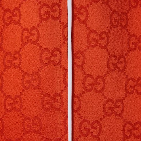 GG satin pants in bright orange | GUCCI® US