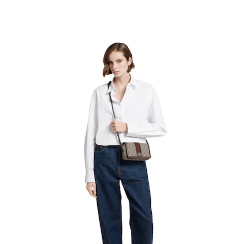 Ophidia mini shoulder bag
