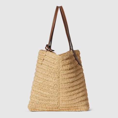 Bolso tote tejido tamaño mediano
