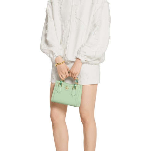 Gucci Diana系列小号托特包
