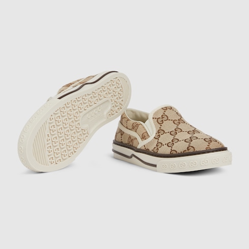 Children's embossed GG sneaker
