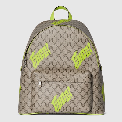Medium backpack with print
