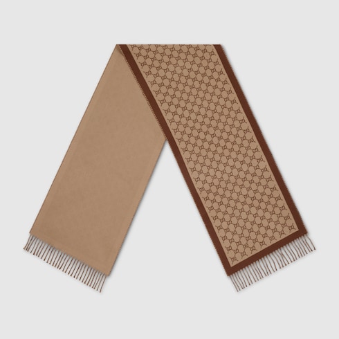 GG wool scarf