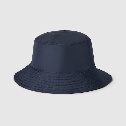 Reversible GG nylon bucket hat