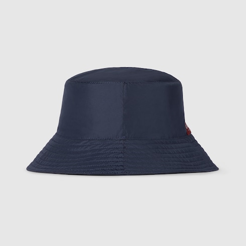 Reversible GG nylon bucket hat