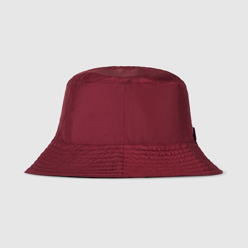 Reversible GG nylon bucket hat