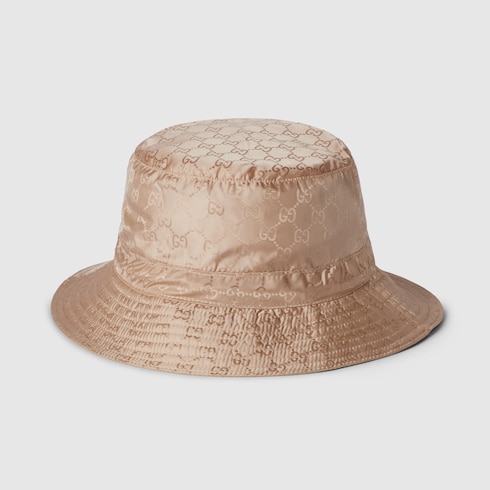 Reversible GG nylon bucket hat