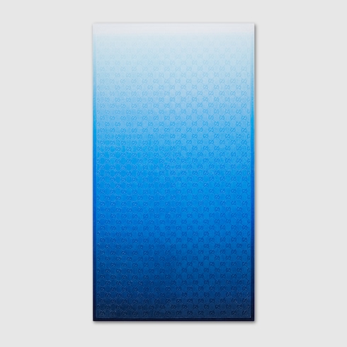 GG terrycloth beach towel