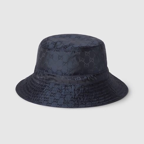 Reversible GG nylon bucket hat