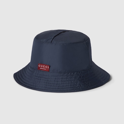 Reversible GG nylon bucket hat