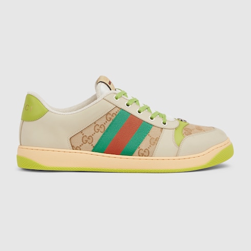 Men's Screener sneaker in multicolor Original GG canvas