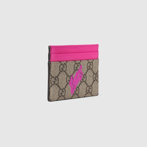 GG Monogram zip around wallet with print