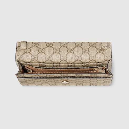 Cartera GG Emblem con cadena