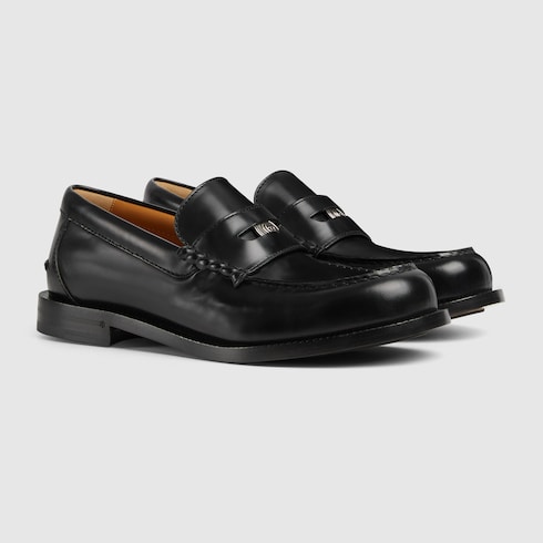 Men's loafer with removable detail 