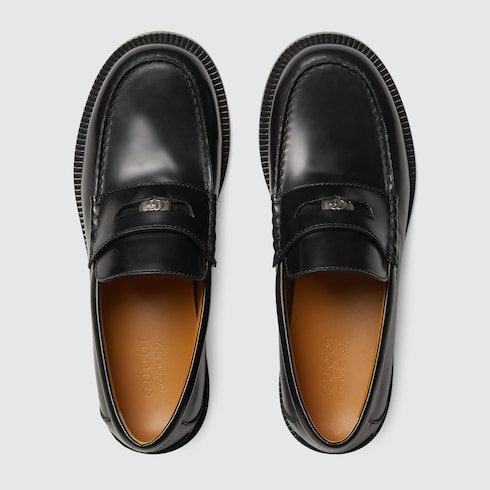 Men's loafer with removable detail 