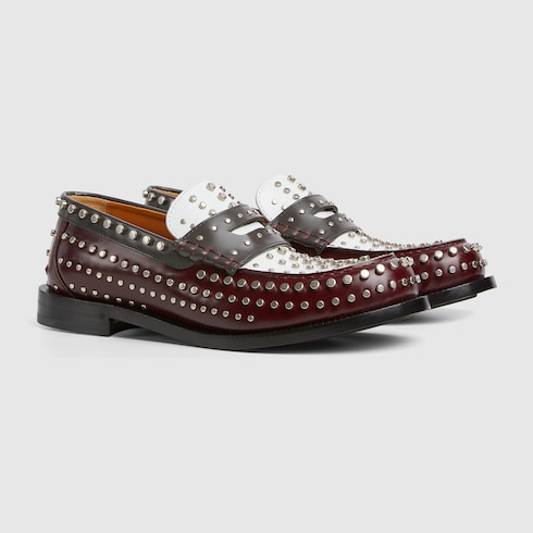 Men's loafer with removable detail
