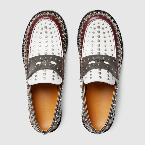 Men's loafer with removable detail