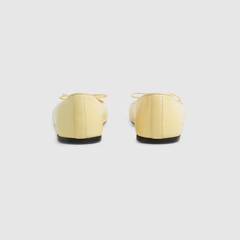 Women's ballet flat with Double G