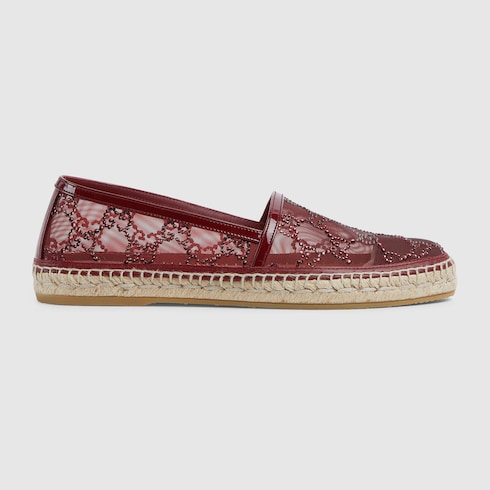 Women's crystal GG espadrille Detail 2