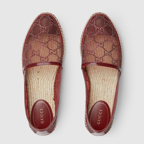 Espadrillas donna con cristalli GG