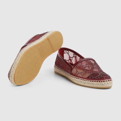 Espadrillas donna con cristalli GG