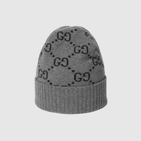 Gorro de cashmere con GG
