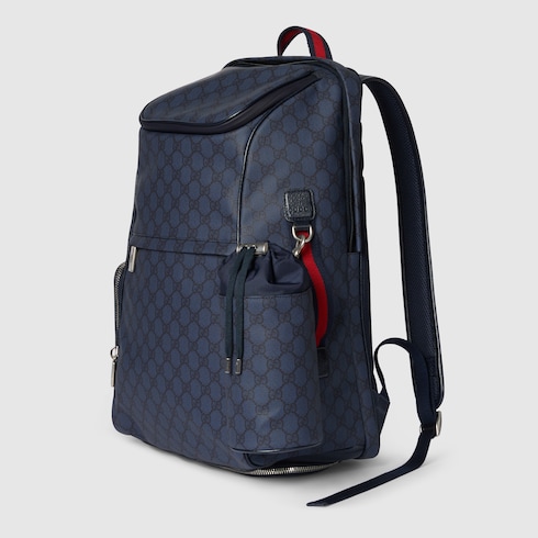 Mochila con detalle de tribanda Web mediana