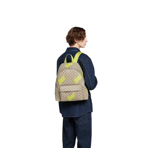 Medium backpack with print