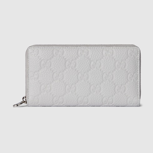 Gucci Imprint zip around wallet