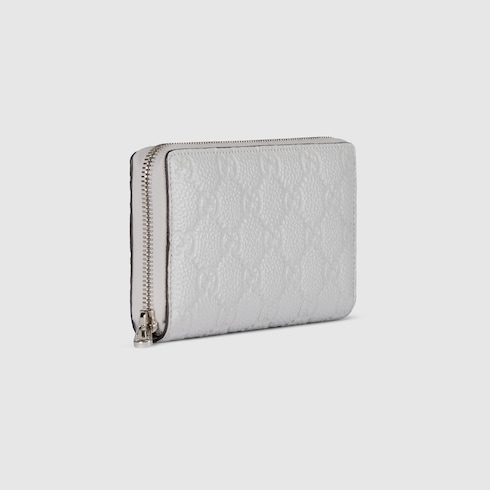 Gucci Imprint zip around wallet