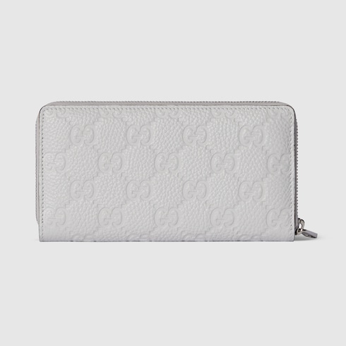 Gucci Imprint zip around wallet