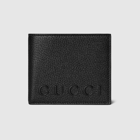 Bi-fold wallet with logo

