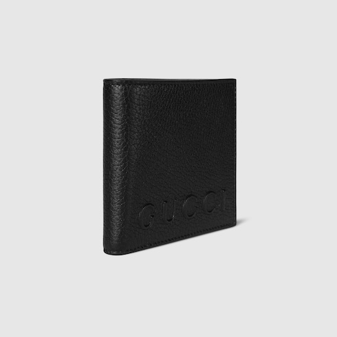 Bi-fold wallet with logo
