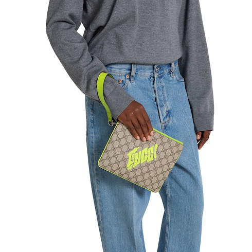 Small pouch with print