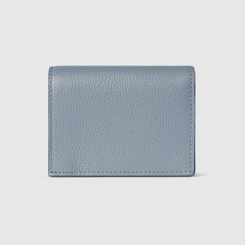 Kleine, zweifarbige GG Marmont Brieftasche