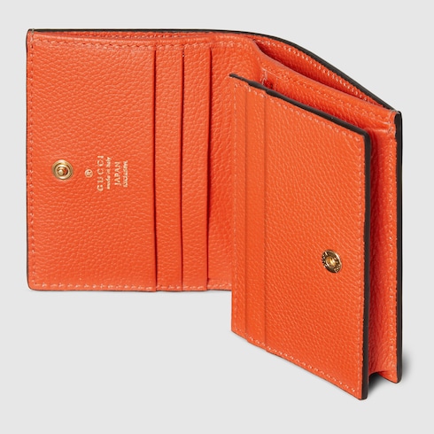 Gucci オンライン限定 ダブルG バイカラー ミニ ウォレット ダブルG バイカラー ミニ ウォレットライトブルー＆ベージュ
